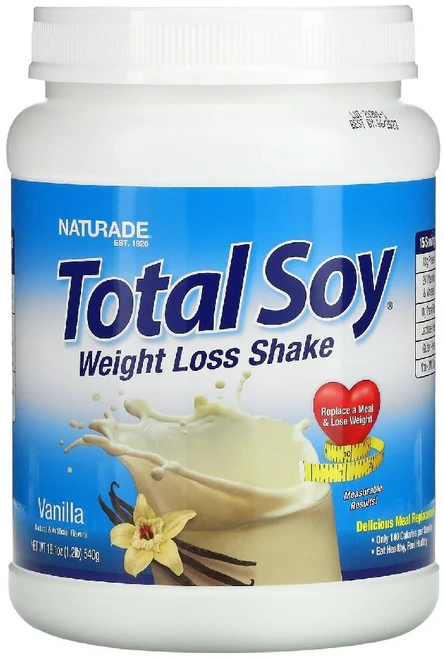 내추레이드 Total Soy Weight Loss Shake 셰이크 바닐라 540g, 1개 - 쿠팡
