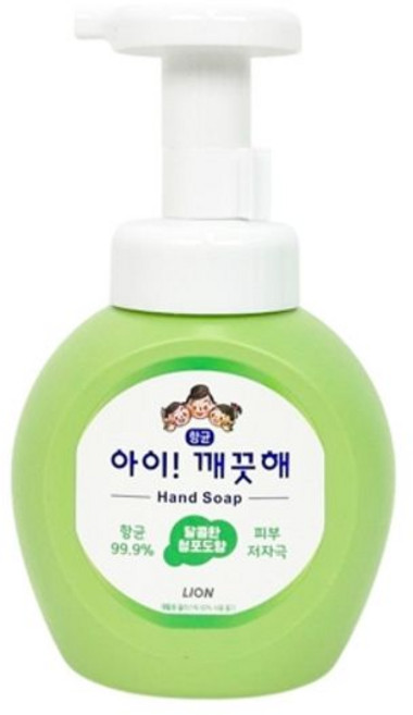 CJ라이온 아이깨끗해 핸드워시 용기 250ml 청포도 손세정제 (1개) chl466XJ, 1개, 단일