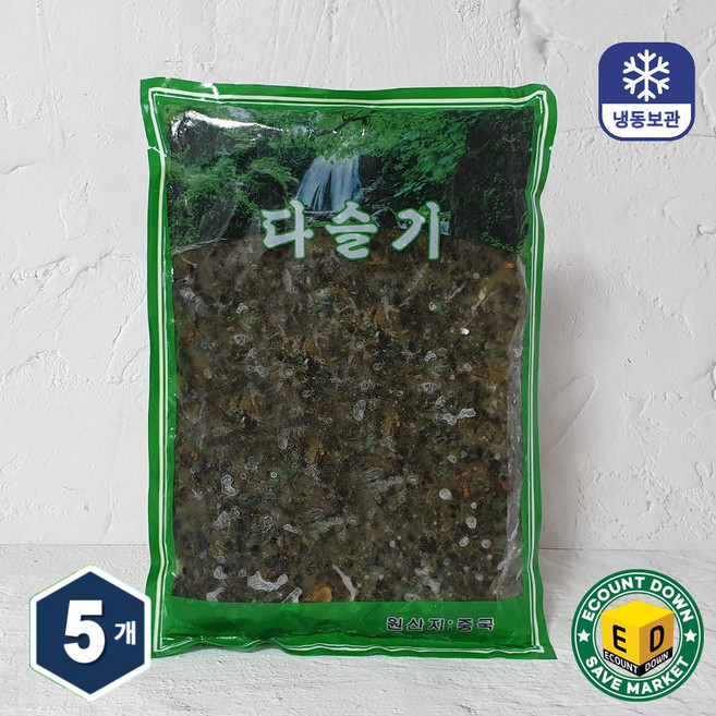 수산잇츠 냉동 다슬기 올갱이, 5개, 700g