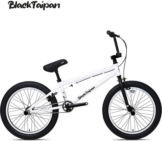 2025 블랙타이판 비엠엑스 BMX 자전거 포티튜드 묘기용 퍼포먼스 미조립, 1개, 140cm, 포티튜드 20인치 화이트+블랙