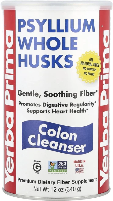 몸관리하세요 겨울입니다 Yerba Prima 차전자 통 껍질 대장 청소 12 oz(340 g) 특별관리진행, YerbaPrima차전자통껍질대장청소12oz340g, 340g, 1개 - 쿠팡