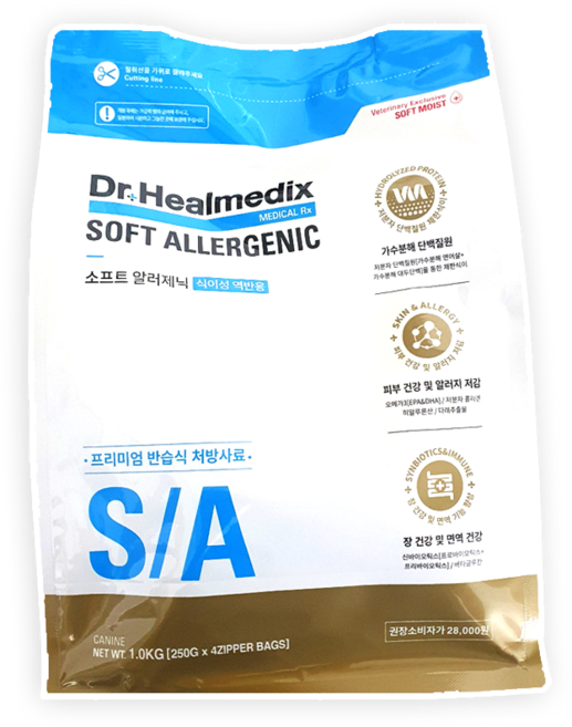 닥터힐메딕스 소프트 알러제닉 1kg (250g*4ea), 250g, 4개