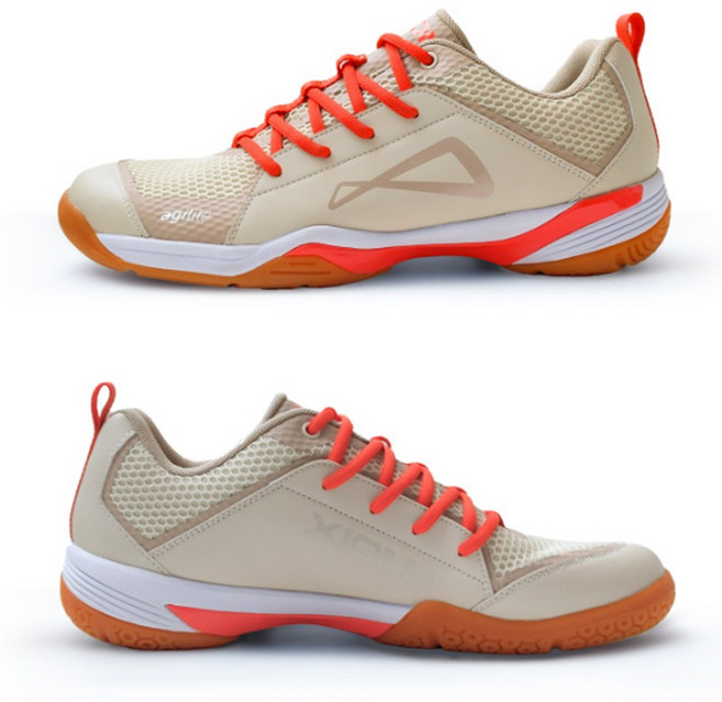엑시옴 XIOM 살사5 탁구화 국가대표 운동화 남녀공용2023NEW -베이지, 엑시옴 살사5 베이지 240, 1개