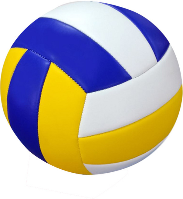 샤론 삼색 배구공 소프트한공 탄력공, 단품, 1개