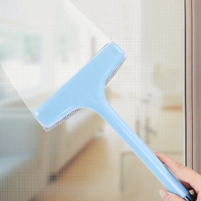 방충망 먼지제거 청소 브러쉬 길이조절, 1개