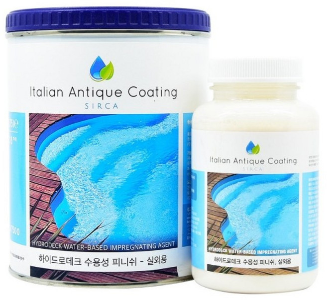 실카 엔틱 가든 피니쉬 외부용 수성 코팅제 바니쉬 마감 실외 가구 목재 보호 250ML, 유광, 1개