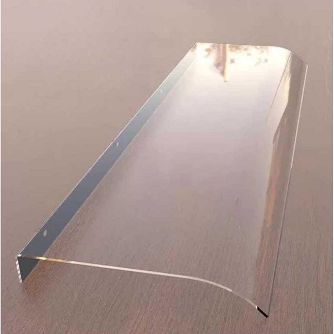 캐노피 비가림막 테라스 투명 지붕 어닝 처마 비가림 빗물막이 아크릴 창문, qita373, 400 400mm 투명(입면부착)