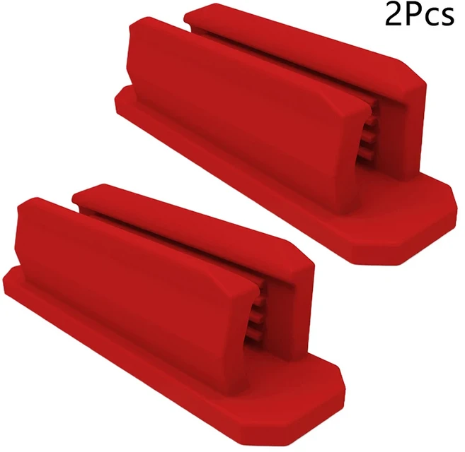 자체 접착식 실리콘 펜 클립 벽걸이 연필 클립 가정 사무실 정리함 데스크탑 마커 펜 볼펜 보관 홀더, 01 Red