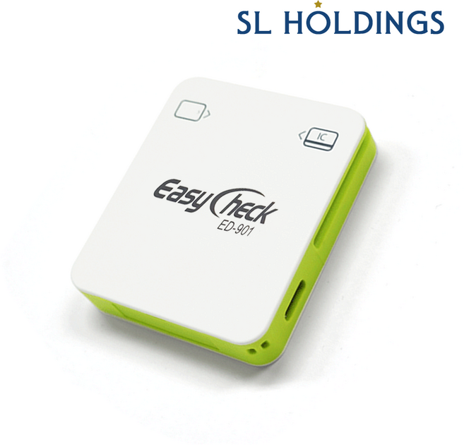 이지체크 ED-901 무선카드단말기 블루투스 카드단말기, 카드 가맹은 되어있어요, 1개