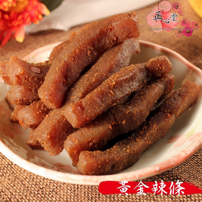 正心堂 黃金辣條, 1個, 黃金辣條 350克