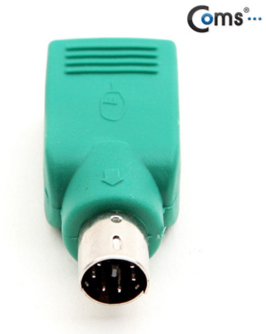 Coms USB 젠더 - PS2 M/USB 2.0 TypeA(F) 마우스용 - 고급포장 BG299, 본상품선택, 1개