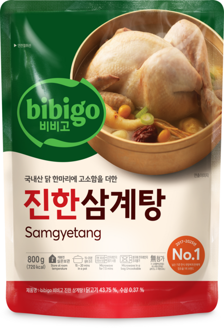 (꾸리미)진한삼계탕 800g, 8개