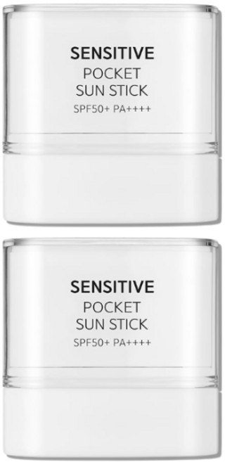 SAM'U 敏感肌口袋防曬棒 SPF50+ PA++++, 10g, 2個