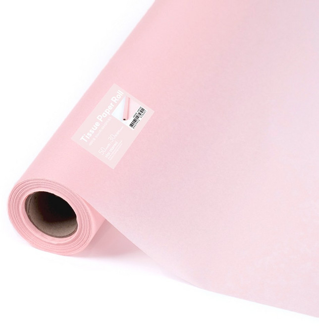 star starred 색화지 롤 (Tissue Paper Roll), 50cm(폭) 30M(길이) 핑크, 1개