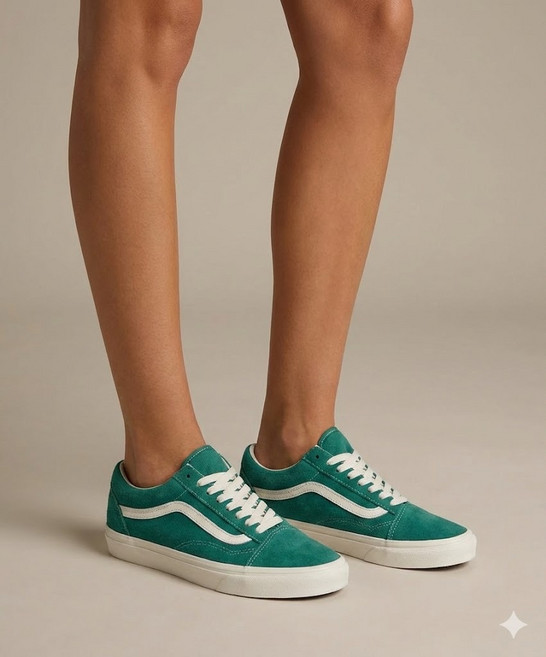 반스 vans 올드스쿨 - (스웨이드) 그린마쉬멜로우 VN000CT8V0N1