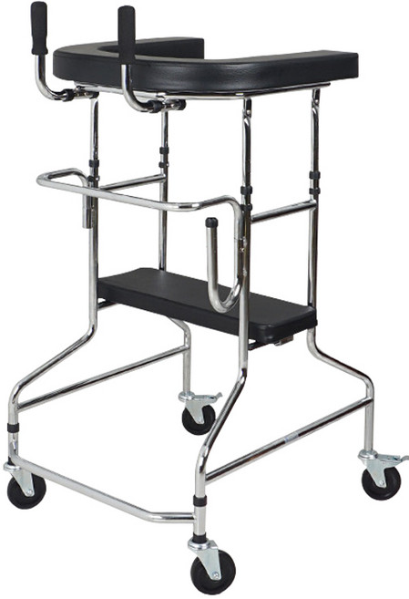 환자보조기 병원보행기 U자형 어깨보행차 재활치료 워커 WB-003, 1개