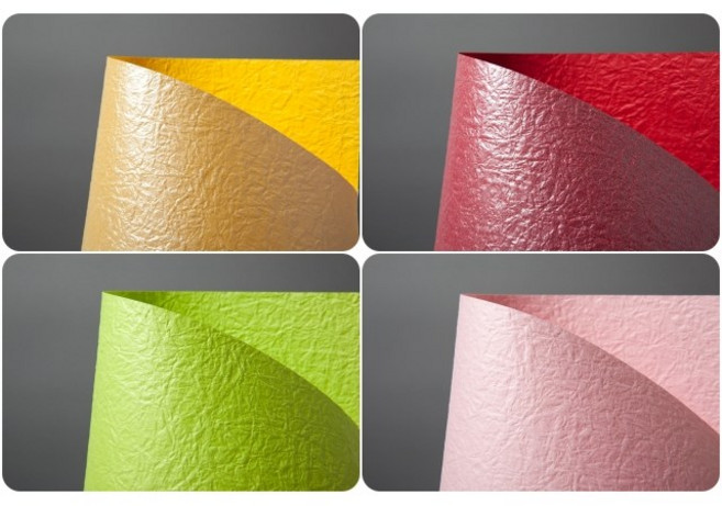 구김지 펄구김지 2절 4절 다양한사이즈 무료재단 당일발송, 4절(390 x 540mm)_2장, 녹두색