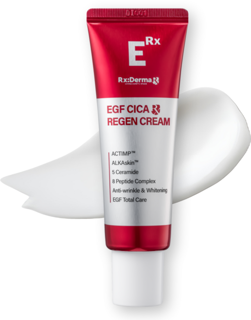 알엑스더마 EGF 시카 크림 세라마이드 판테놀 병풀 피부과 입점 피부장벽 리페어, 1개, 50ml