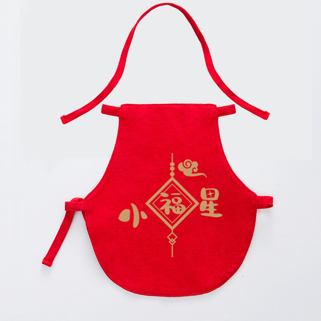 新生嬰兒肚兜 夏季薄款 護肚圍, 1個, 小福星 大碼