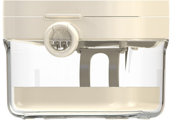 덴트키트 브레이스박스 교정기 틀니 인비절라인 틀니케이스 틀니보관함, 1개, 화이트