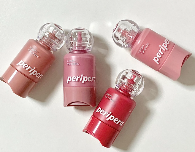 [NEW] PeriPera 시럽 블러셔 시럽피 톡 치크 전색상 택1, 1개, 10 포도우유샷추가 [핑크하구마]