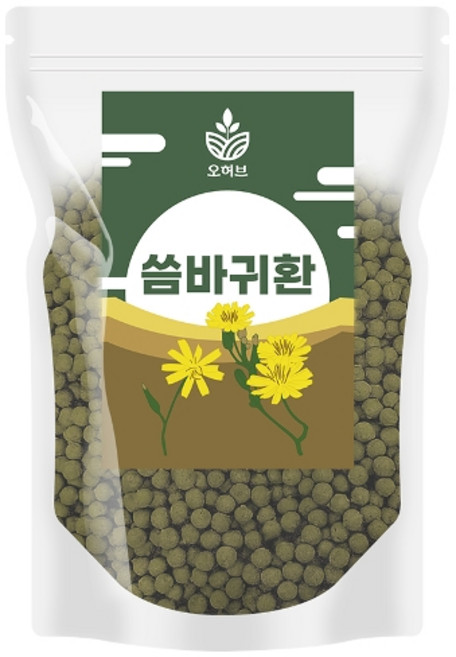 오허브 국산 씀바귀환 250g, 1개, 단품