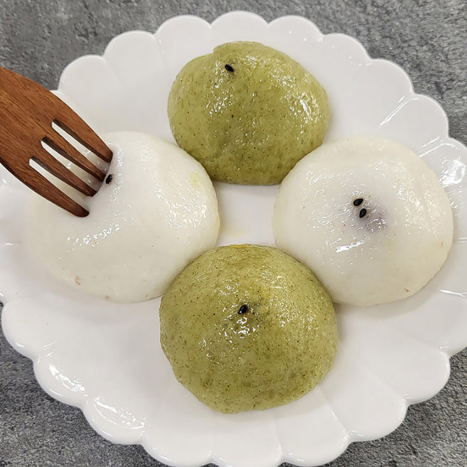 수제 직지방앗간 방울떡 판기지떡 우리쌀 간식 답례떡 모임용 선물용 수제떡, 수제판기지떡(20개)-1박스, 1개