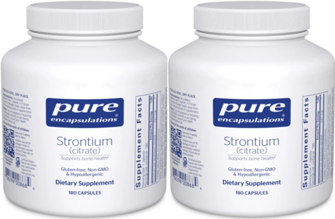 퓨어인캡슐레이션 스트론튬 시트레이트 Strontium, 2개, 180정 - 쿠팡