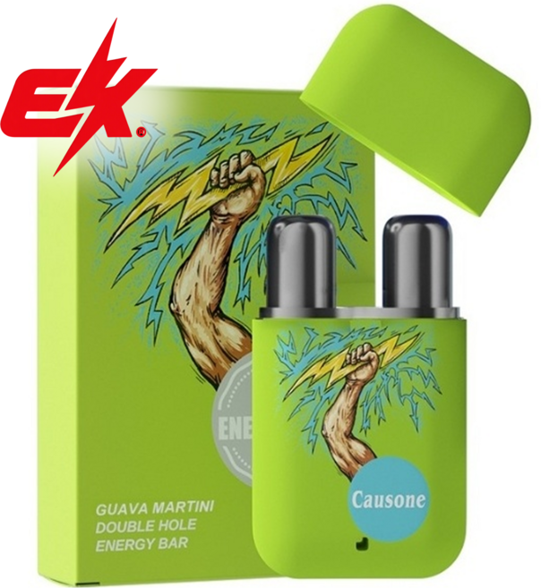 정품 Ek 부스트 파워에너지바 코 흡입기 기분전환 부스터 [ 공식 판매 스토어 ], 구아바, 1개