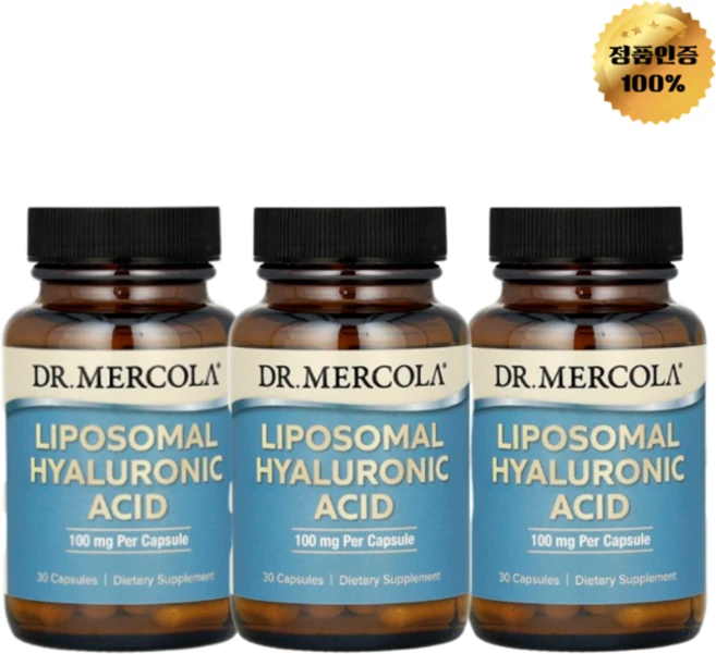 2+1 닥터 머콜라 리포소말 히알루론산 100mg 캡슐 30정, 3개 - 쿠팡