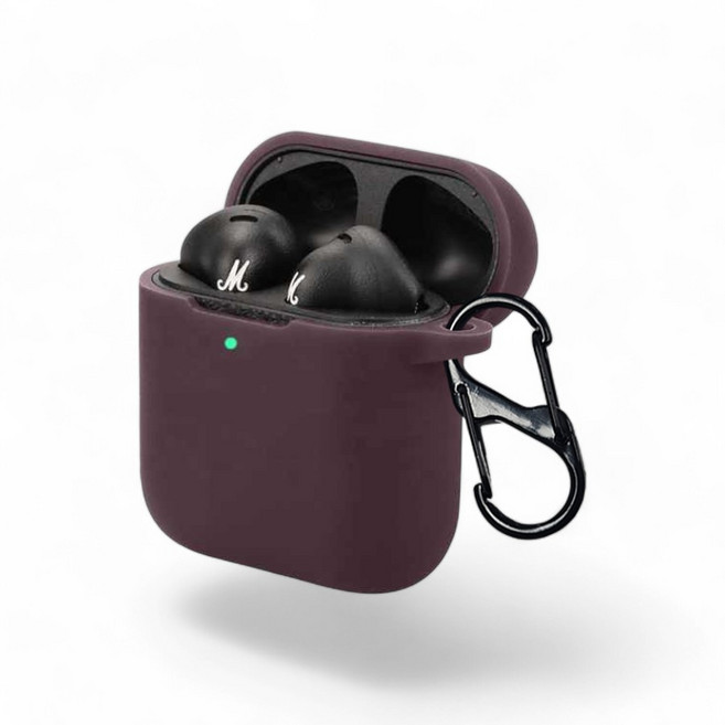 마샬 마이너4 하우징 컬러 슬림핏 케이스, 다크 브라운, 1개