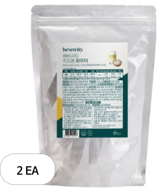 베버시티 세미 치즈폼 파우더, 2개, 500g