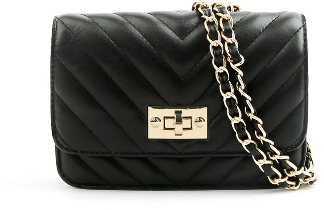 애드에딧 로시 퀼팅 체인 미니백