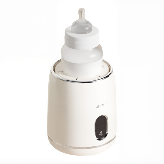 꿈비 노거품 노배앓이 휴대용 무선 자동 분유쉐이커, 크림