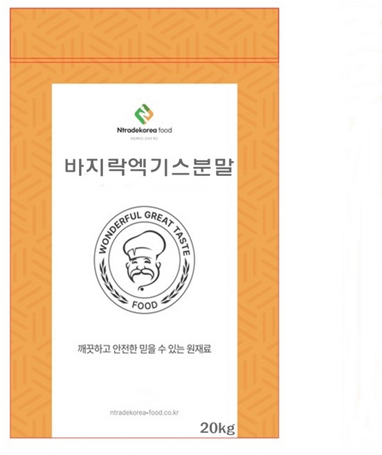 바지락엑기스분말 20kg, 1개, 상세페이지 참조