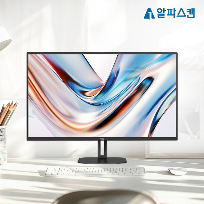알파스캔 AOC Q32V5E QHD 보더리스 100 IPS 시력보호 HDR 무결점 모니터, 80.1cm