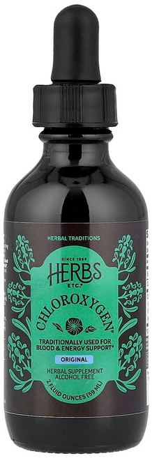 Herbs Etc. ChlorOxygen® 오리지널 알코올 무함유 59ml(2fl oz) HEC-31902, 2, 1, 59ml - 쿠팡