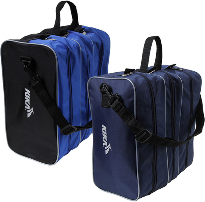 키카 더블 슈즈백, 블루, 1개