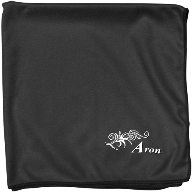 Aron 극세사 악기 천클리너 융-청소 클리닝 스왑-바이올린 색소폰 플룻 기타, 블랙(Black), 1개