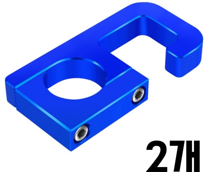 오토바이 봉지 걸이 최신형 pcx nmax 포르자 피씨엑스 엔맥스 xmax 배달 대행 다용도 후크 스쿠터 바이크 자전거 킥보드, 2개, 블루