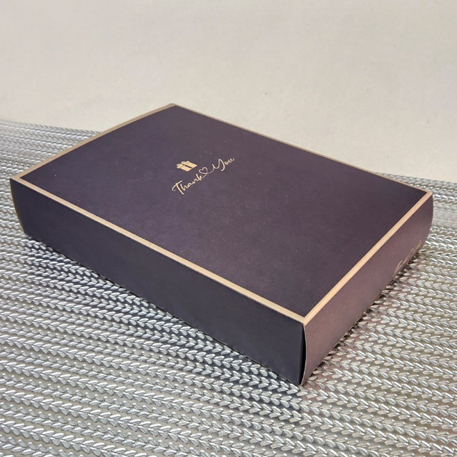 땡큐 챠콜 포장상자 답례품 포장상자 수건상자 종이 주방타올 손수건 선물상자 포장박스 종이박스, 땡큐 챠콜 상자, 1개