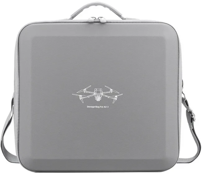 DJI AIR 3S 용 크로스 바디 운반 케이스 RC 2 Drone 올인원 가방 충격 PU, 1개, 01 Grey