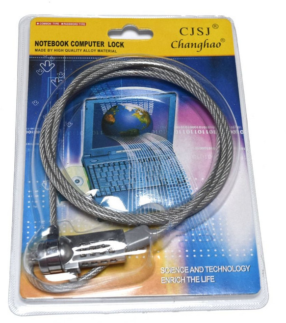 노트북 도난방지 케이블 다이얼형 잠금장치 켄싱턴락 도난방지케이블 노트북잠금장치, 호환품(NOTE-LOCK11), 1개