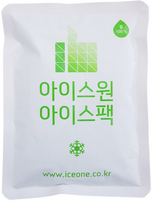 아이스원 부직포 엄지 12x17 아이스팩 완제품 얼음팩 쿨팩 휴대용 미니 쿨아이스팩 택배용 보냉, 1개, 120개