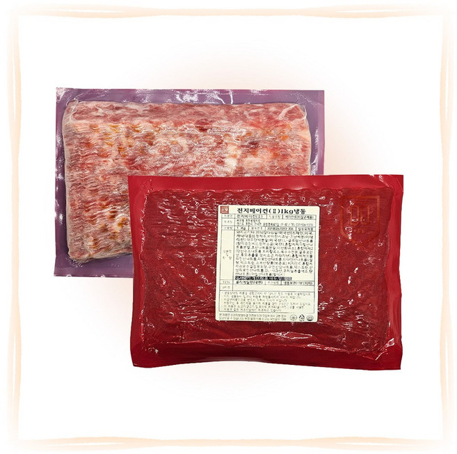 오뗄 전지베이컨 1kg, 1개