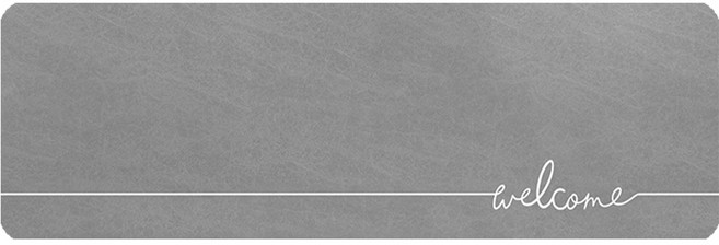 말랑 소프트 규조토 발매트 화장실 욕실 주방매트 발판, 그레이웰컴