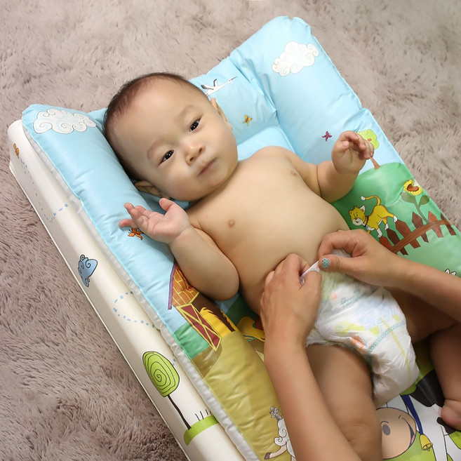 키퍼 독일 거치식 기저귀교환대 기저귀갈이대 방수매트 각진형, 뉴코코맘 키퍼 매트형, 원컬러