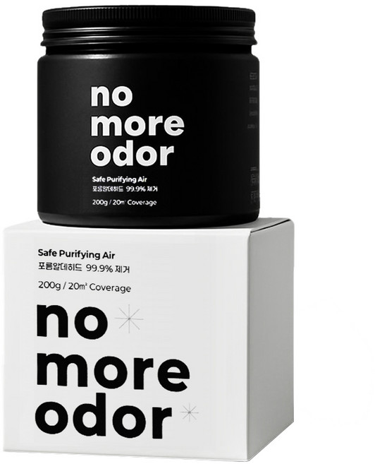 새집증후군 제거제 천연성분 실내공기정화제 눈으로 확인하는 포름알데히드 완벽제거, 1개, 200g