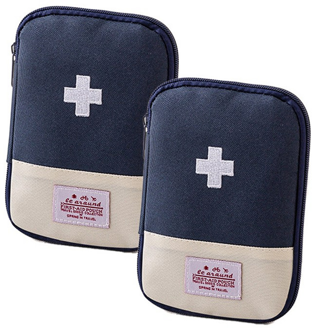 여행용 구급약 파우치 휴대용 상비약 보관 소형
