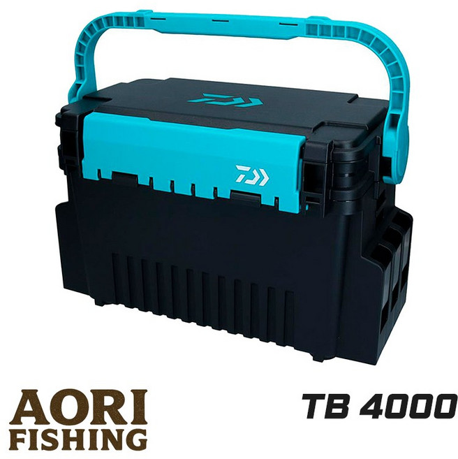 다이와 태클박스 TB4000, 블랙 + 그린, 1개